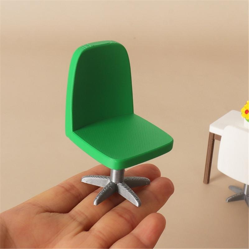 Office Furniture In Usa - Mini-kantoorscène-accessoires 2-delige set Gedetailleerd ontwerp voor