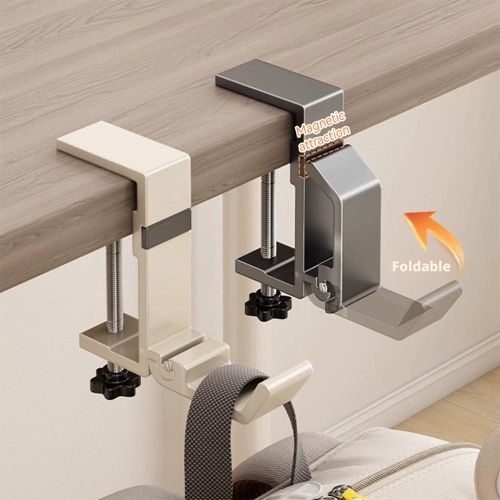 Office Furniture Brands - Geen boor nodig, opvouwbare bureauhaak, klem