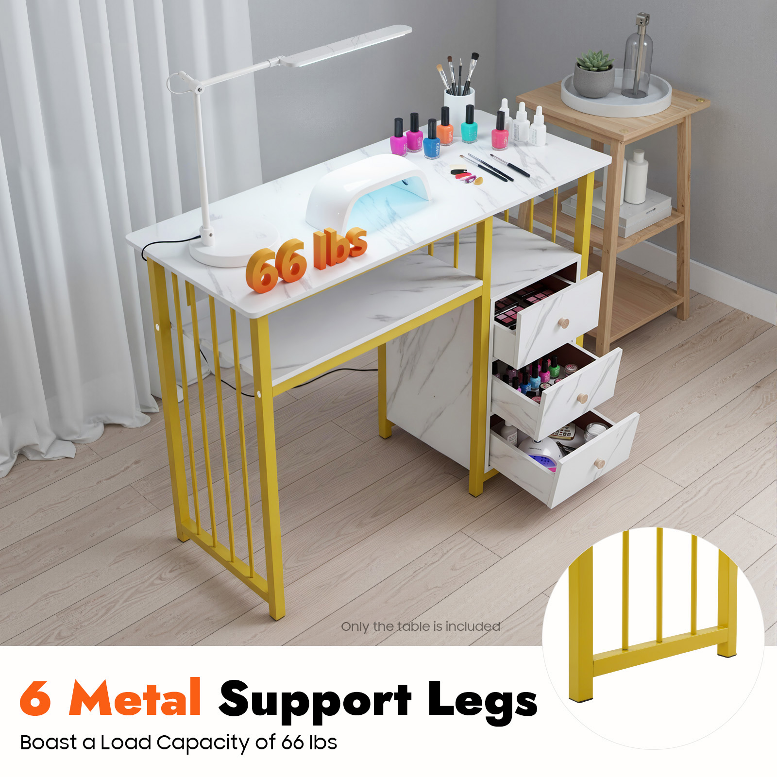 100*40*76cm manicuretafel met  - Office Furniture For Sale recensie en prijs