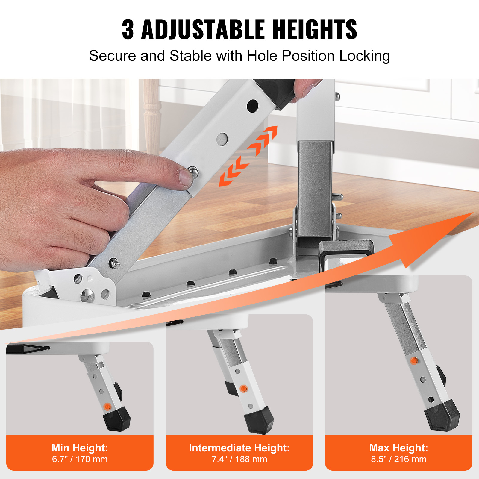 VEVOR Opstapje 1-traps 330 lbs - Office Furniture For Sale recensie en prijs